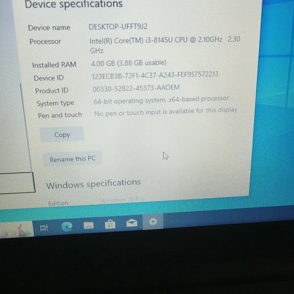Dell Latitude windows 3500